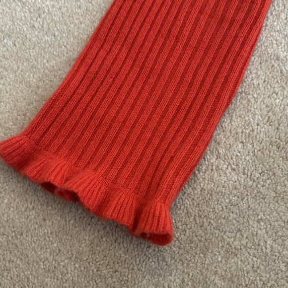 Derek Alan 10 Crosby Cashmere Sweater Size Large in Orange - Picture 3 of 5